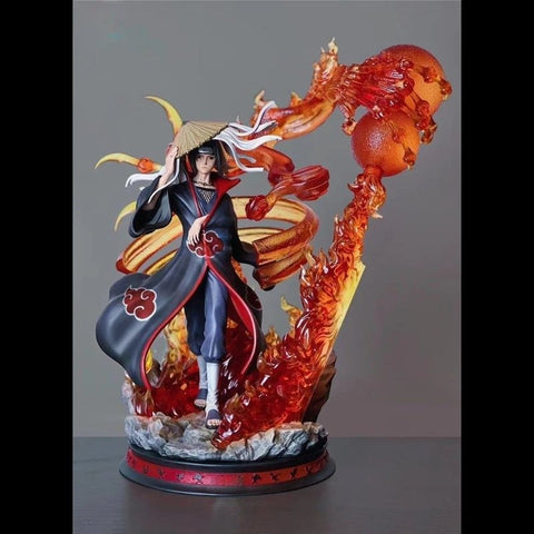 Anime Itachi Uchiha with Susanoo Action Figure Collectible For Naruto fans-35 cm