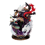 Anime One Piece Luffy, Zoro & Empress Nami Interchangeable Double-Headed 21cm Action Figure