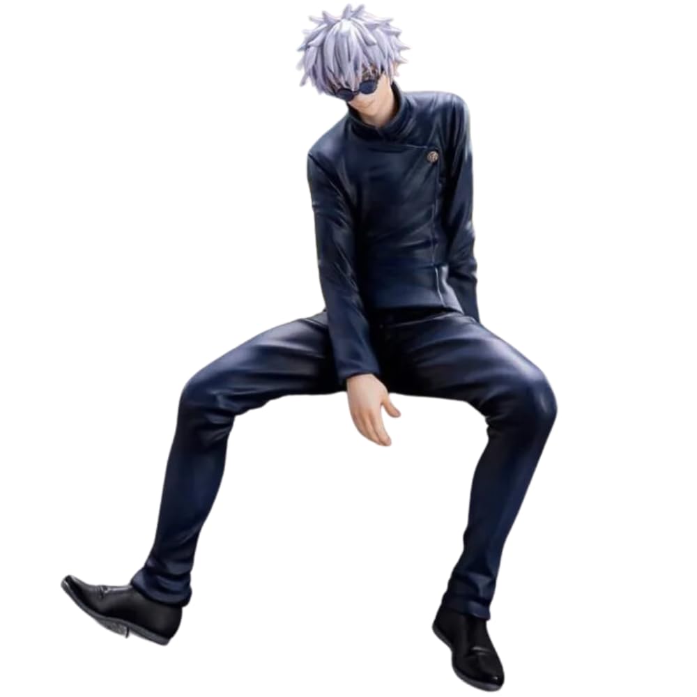Gojo Satoru Sitting Pose PVC Statue – Jujutsu Kaisen Anime Collectible