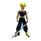 DBZ Super Saiyan Trunks Action Figure with Sword – 21cm Collectible Model, Highly Detailed, Fully Poseable, Perfect for Display or as a Gift for DBZ Fans and friends