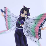 Demon Slayer Beautiful Girl Shiobu Kucho 20cm Anime Sculpture PVC Figure Figurine Collection