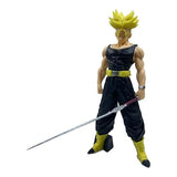 DBZ Super Saiyan Trunks Action Figure with Sword – 21cm Collectible Model, Highly Detailed, Fully Poseable, Perfect for Display or as a Gift for DBZ Fans and friends