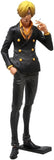 One Piece Sanji Anime Figure – Black Suit Smoking Pose Collectible Statue