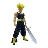 DBZ Super Saiyan Trunks Action Figure with Sword – 21cm Collectible Model, Highly Detailed, Fully Poseable, Perfect for Display or as a Gift for DBZ Fans and friends