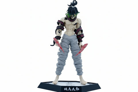 Anime Demon Slayer Kisatsutai Series Gyutaro 30CM Upper Moon Six PVC Action Figure Model Collectible Figure