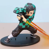 Demon Slayer Tanjiro Kamado Hinokami Kagura Figure – Sun Breathing Fire Effect Statue