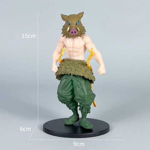 Anime Inosuke Hashibira from the anime series Demon Slayer: Kimetsu no Yaiba.