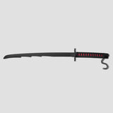 Bleach Ichigo Zangetsu Wooden Katana – 104cm Medium-Size Anime Sword for Cosplay, Martial Arts, Display & Training – Gift for Fans, Kids, Teens & Collectors