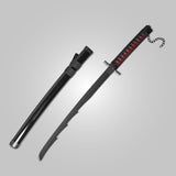 Bleach Ichigo Zangetsu Wooden Katana – 104cm Medium-Size Anime Sword for Cosplay, Martial Arts, Display & Training – Gift for Fans, Kids, Teens & Collectors