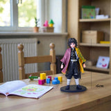 Anime Demon slayer Action Figure Height 16.2 cm Multicolor PVC for Anime Fans | Gi-yu 16cm Standing.