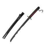 Bleach Ichigo Zangetsu Wooden Katana – 104cm Medium-Size Anime Sword for Cosplay, Martial Arts, Display & Training – Gift for Fans, Kids, Teens & Collectors