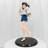 Yor Forger Summer Casual Walk Pose Anime Figure | 19cm Spy x Family Anya Forger Mom - Yor Walking Step Pose Action Figure for Table