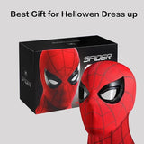 Spider Mask for Hallowen, Superhero Masks with Moving Eyes Mask for Kids/Adult