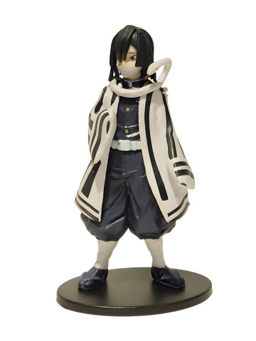 Anime Demon Slayer Obanai Iguro Action Figure [Height - 16 cm] / Lightweight, Attractive, Durable Action Figures for Home Decor, Office Desk and Study Table | Collectible Figure Manga Weeb