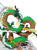 Dragon Ball Shenron Collectible Figure, Green Dragon with Cloud Base, Anime Action Statue 23CM