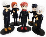 Large Jujutsu Kaisen Action Figures | Gojo Yuji Megumi Sukuna Characters Jujutsu Kaisen Action Figure Set of 5 | 17 Cm Anime Action Figure Toys Best for Gifts/Decor