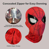 Spider Mask for Hallowen, Superhero Masks with Moving Eyes Mask for Kids/Adult