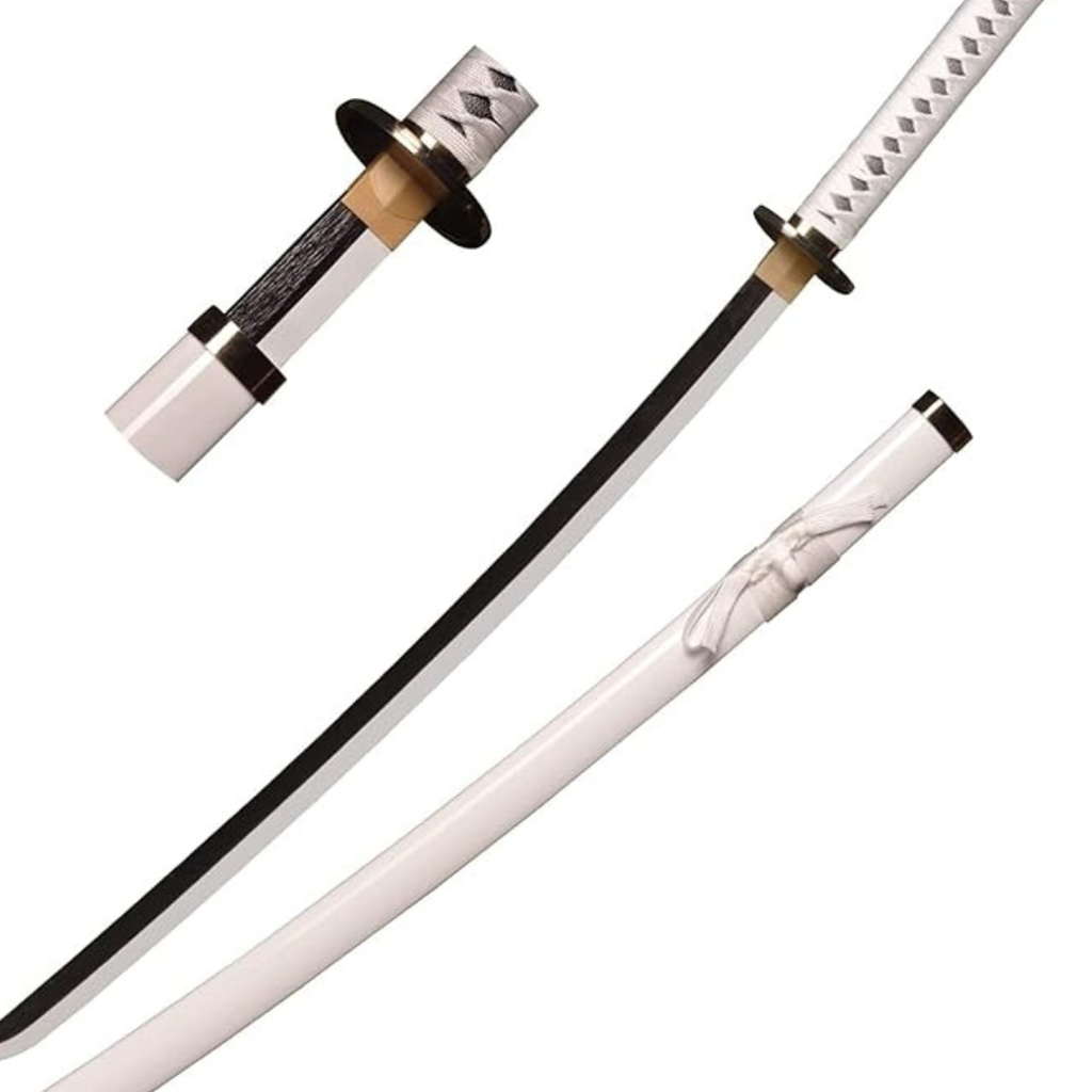 One Piece Zoro Wado Ichimonji Cosplay Katana – 104cm Bamboo Wood