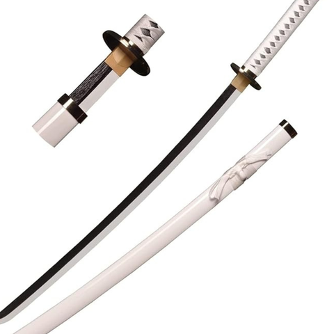 One Piece Zoro Wado Ichimonji Cosplay Katana – 104cm Bamboo Wood