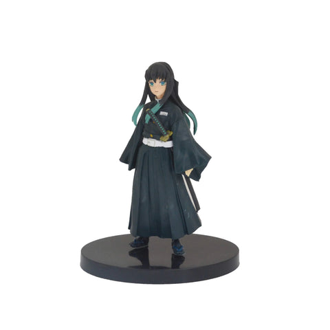Anime Muichiro Tokito Action Figure, Demon Slayer Kimetsu no Yaiba Anime Collectible, Multi Color, PVC, Fully Assembled