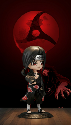New Itachi Uchiha Chibi Style Anime action figure Collectibles- 15cm