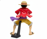 Anime Pirate Warrior Action Figure with Straw Hat – 21 cm PVC Collectible Statue for Desk & Shelf Display
