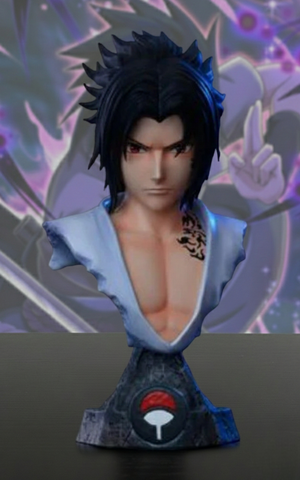 The Shadow of the Uchiha: A Sasuke Bust Masterpiece- 16cm Collection Inspire From Naruto Shippuden