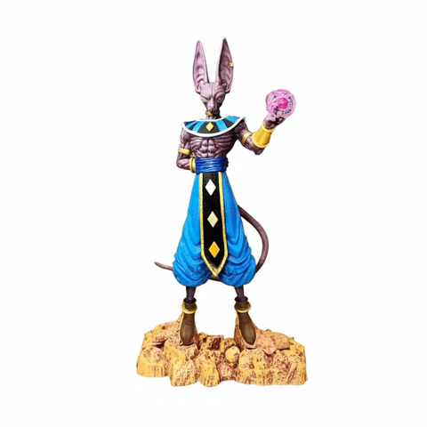 Lord Beerus God of Destruction Action Figure - Energy Sphere Attack Edition (Dragon Ball Super)