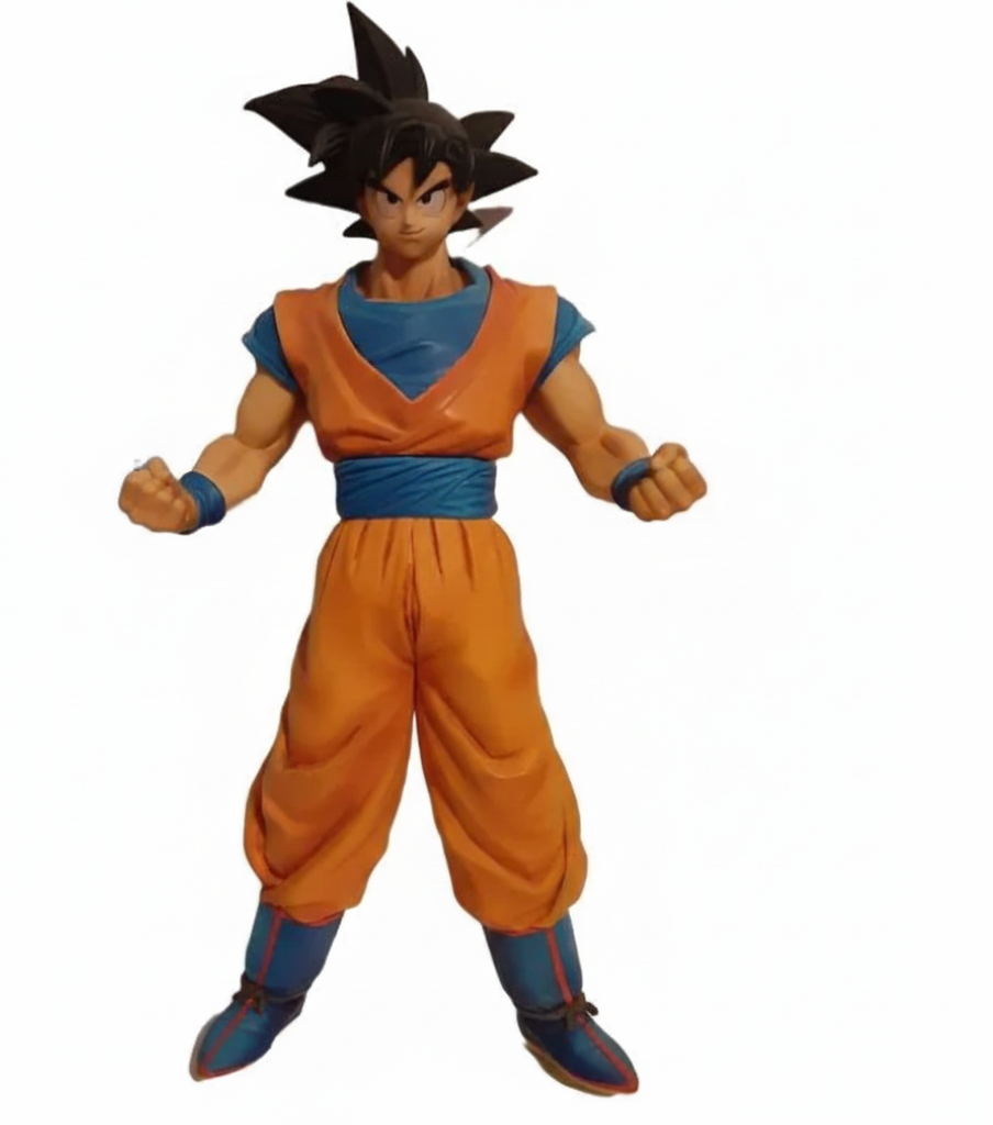 dragon ball Z Goku Anime Martial Artist Action Figure in Orange Outfit – PVC Collectible Statue for Desk, Shelf & Display