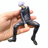 Gojo Satoru Sitting Pose PVC Statue – Jujutsu Kaisen Anime Collectible