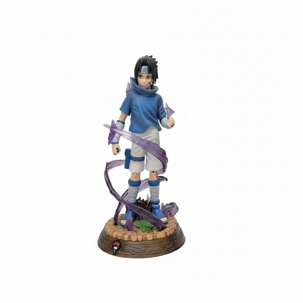 Anime Uchiha Sasuke Action Figure | PVC Action Figure Collectible-12cm