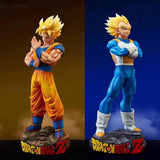 Dragon Ball Z Super Saiyan Goku & Vegeta Statue Set (Pack of 2) | DBZ Anime Collectible Figures