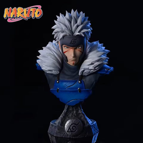 New Extended Anime Tobirama Senju Bust Statue | Naruto Second Hokage Anime Collectible Figure