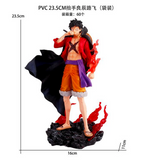 Monkey D. Luffy Gear 5 Inspired PVC Statue – 23.5cm One Piece Collectible