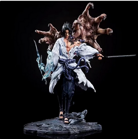 Premium Anime Sasuke Uchiha giant Action Figure Collectible For anime fans-33 cm