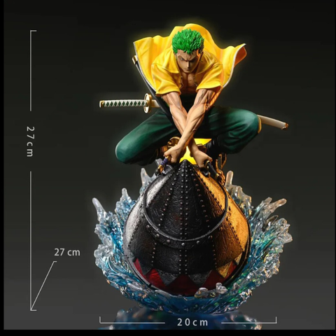 Zoro On Ship High Detailed 27cm Action Figure (With Box)