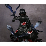 Itachi Uchiha Crow Statue | Naruto Shippuden Akatsuki Anime Collectible Figure | Premium Display Figurine