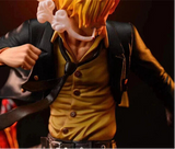 Sanji Fire Kick Action Figure | One Piece Anime Collectible Statue | Premium Battle Pose Figurine