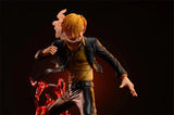 Sanji Fire Kick Action Figure | One Piece Anime Collectible Statue | Premium Battle Pose Figurine