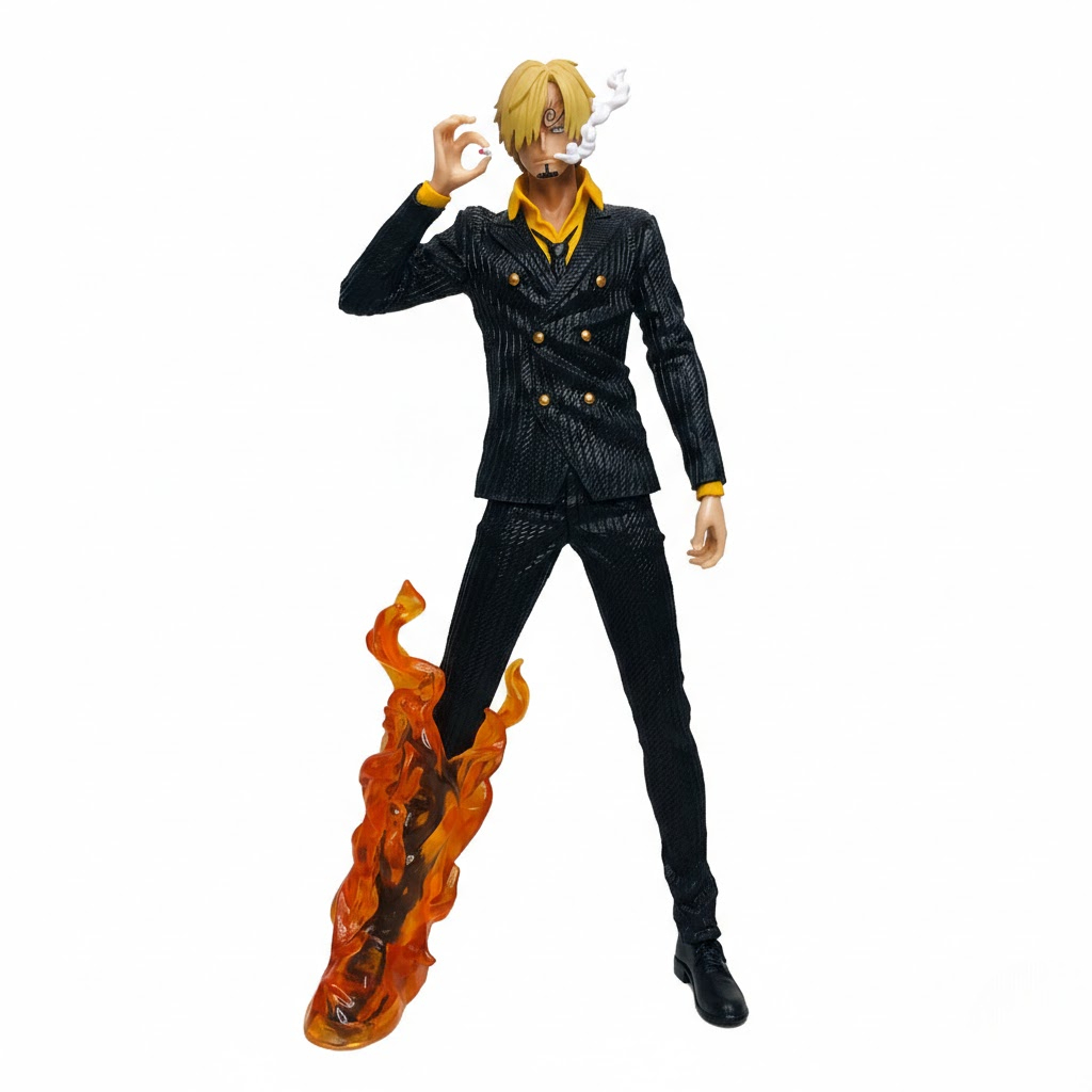 Anime One Piece Vinsmoke Sanji Black Action Figure |Collectible action figure